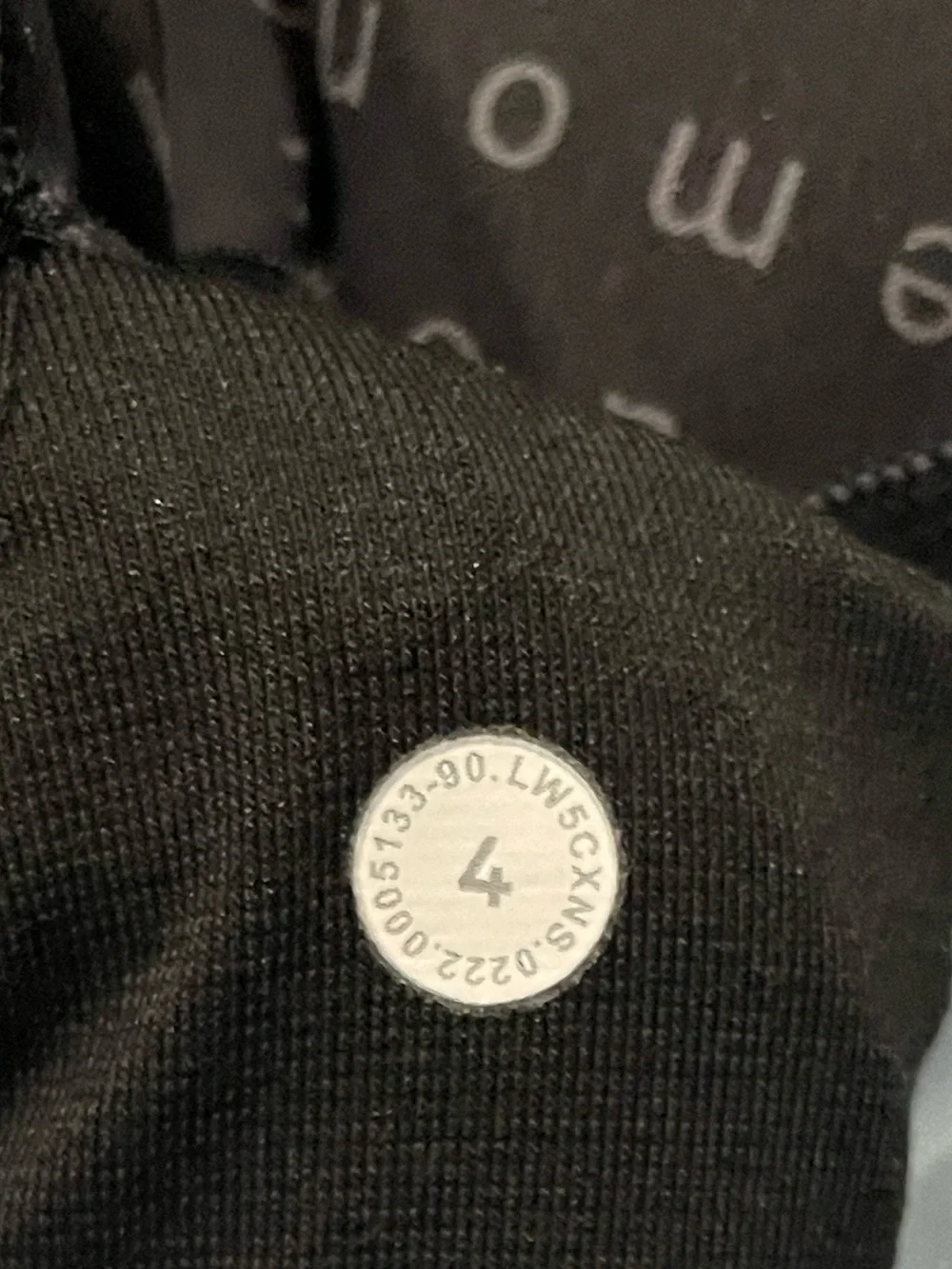 Like New Lululemon Black/Red Workout Set. Size 4